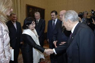 Incontro di Carlo Azeglio Ciampi con il Presidente della Bosnia Erzegovina, Sulejman Tihic