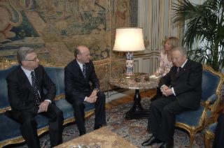 Incontro di Carlo Azeglio Ciampi con il Presidente della Bosnia Erzegovina, Sulejman Tihic