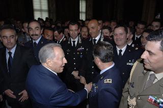 Incontro del Presidente della Repubblica con il Personale civile e militare del Segretariato Generale in occasione della Pasqua