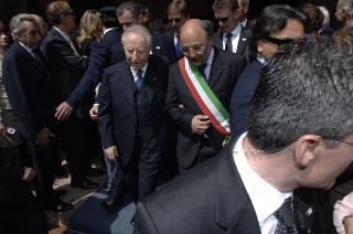 Intervento del Presidente della Repubblica a Fabriano per l'inaugurazione della mostra &quot;Gentile da Fabriano e l'altro Rinascimento&quot;
