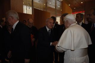 Intervento del Presidente della Repubblica all'Auditorium Parco della Musica per il Concerto per il 2759° Natale di Roma, in onore di Sua Santità Benedetto XVI