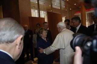 Intervento del Presidente della Repubblica all'Auditorium Parco della Musica per il Concerto per il 2759° Natale di Roma, in onore di Sua Santità Benedetto XVI