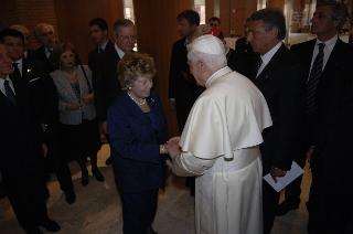 Intervento del Presidente della Repubblica all'Auditorium Parco della Musica per il Concerto per il 2759° Natale di Roma, in onore di Sua Santità Benedetto XVI