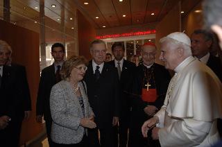 Intervento del Presidente della Repubblica all'Auditorium Parco della Musica per il Concerto per il 2759° Natale di Roma, in onore di Sua Santità Benedetto XVI