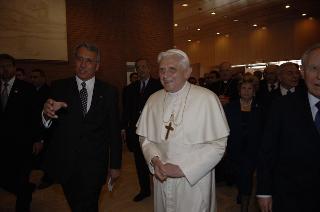 Intervento del Presidente della Repubblica all'Auditorium Parco della Musica per il Concerto per il 2759° Natale di Roma, in onore di Sua Santità Benedetto XVI