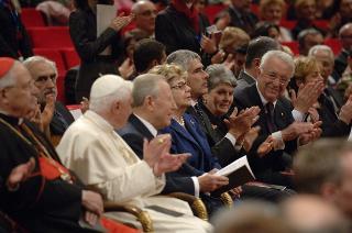 Intervento del Presidente della Repubblica all'Auditorium Parco della Musica per il Concerto per il 2759° Natale di Roma, in onore di Sua Santità Benedetto XVI