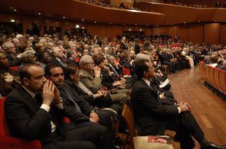 Intervento del Presidente della Repubblica all'Auditorium Parco della Musica per il Concerto per il 2759° Natale di Roma, in onore di Sua Santità Benedetto XVI