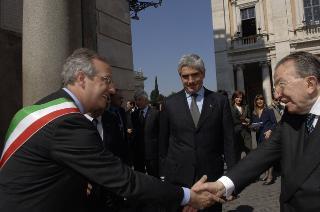 Intervento del Presidente della Repubblica alla cerimonia celebrativa del cinquantesimo anniversario di attività della Corte costituzionale