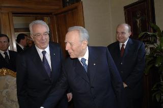 Intervento del Presidente della Repubblica alla cerimonia celebrativa del cinquantesimo anniversario di attività della Corte costituzionale