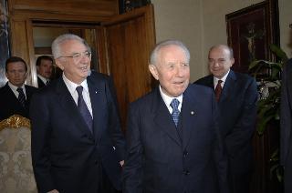 Intervento del Presidente della Repubblica alla cerimonia celebrativa del cinquantesimo anniversario di attività della Corte costituzionale