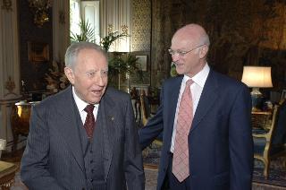 Il Presidente della repubblica riceve Fabrizio Galimberti