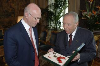 Il Presidente della repubblica riceve Fabrizio Galimberti