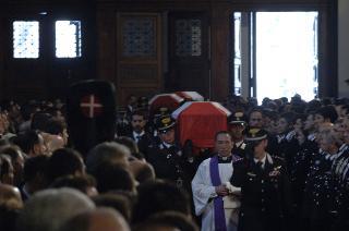 Intervento del Presidente della Repubblica ai funerali solenni del Capitano dell'Esercito Nicola Ciardelli e dei Marescialli dell'Arma dei Carabinieri Franco Lattanzio e Carlo De Trizio, Caduti a Nassiriya in Iraq