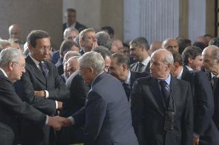 Intervento del Presidente della Repubblica ai funerali solenni del Capitano dell'Esercito Nicola Ciardelli e dei Marescialli dell'Arma dei Carabinieri Franco Lattanzio e Carlo De Trizio, Caduti a Nassiriya in Iraq