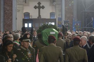 Intervento del Presidente della Repubblica ai funerali solenni del Capitano dell'Esercito Nicola Ciardelli e dei Marescialli dell'Arma dei Carabinieri Franco Lattanzio e Carlo De Trizio, Caduti a Nassiriya in Iraq