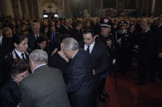 Intervento del Presidente della Repubblica ai funerali solenni del Capitano dell'Esercito Nicola Ciardelli e dei Marescialli dell'Arma dei Carabinieri Franco Lattanzio e Carlo De Trizio, Caduti a Nassiriya in Iraq