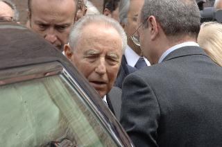 Intervento del Presidente della Repubblica ai funerali solenni del Capitano dell'Esercito Nicola Ciardelli e dei Marescialli dell'Arma dei Carabinieri Franco Lattanzio e Carlo De Trizio, Caduti a Nassiriya in Iraq