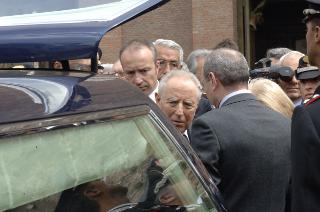 Intervento del Presidente della Repubblica ai funerali solenni del Capitano dell'Esercito Nicola Ciardelli e dei Marescialli dell'Arma dei Carabinieri Franco Lattanzio e Carlo De Trizio, Caduti a Nassiriya in Iraq