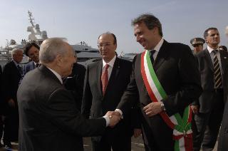 Visita del Presidente della Repubblica a Livorno in occasione del 400° anniversario dell'elevazione al titolo di Città