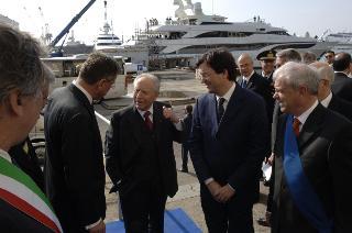 Visita del Presidente della Repubblica a Livorno in occasione del 400° anniversario dell'elevazione al titolo di Città