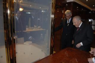 Visita del Presidente della Repubblica a Livorno in occasione del 400° anniversario dell'elevazione al titolo di Città