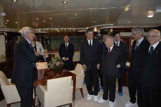Visita del Presidente della Repubblica a Livorno in occasione del 400° anniversario dell'elevazione al titolo di Città