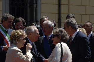 Visita del Presidente della Repubblica a Livorno in occasione del 400° anniversario dell'elevazione al titolo di Città