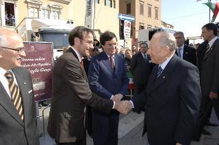 Visita del Presidente della Repubblica a Livorno in occasione del 400° anniversario dell'elevazione al titolo di Città