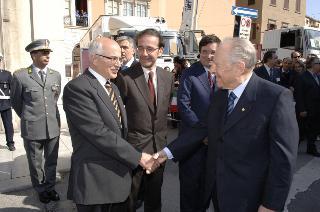 Visita del Presidente della Repubblica a Livorno in occasione del 400° anniversario dell'elevazione al titolo di Città
