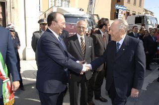 Visita del Presidente della Repubblica a Livorno in occasione del 400° anniversario dell'elevazione al titolo di Città