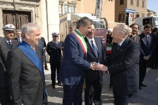 Visita del Presidente della Repubblica a Livorno in occasione del 400° anniversario dell'elevazione al titolo di Città