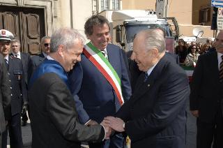 Visita del Presidente della Repubblica a Livorno in occasione del 400° anniversario dell'elevazione al titolo di Città