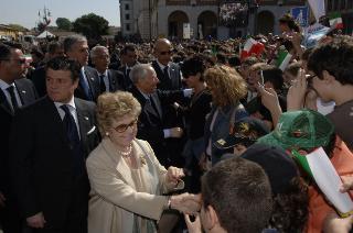 Visita del Presidente della Repubblica a Livorno in occasione del 400° anniversario dell'elevazione al titolo di Città