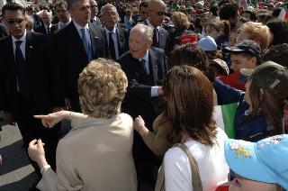 Visita del Presidente della Repubblica a Livorno in occasione del 400° anniversario dell'elevazione al titolo di Città