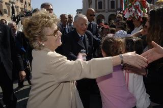 Visita del Presidente della Repubblica a Livorno in occasione del 400° anniversario dell'elevazione al titolo di Città