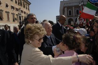 Visita del Presidente della Repubblica a Livorno in occasione del 400° anniversario dell'elevazione al titolo di Città