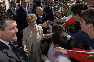 Visita del Presidente della Repubblica a Livorno in occasione del 400° anniversario dell'elevazione al titolo di Città