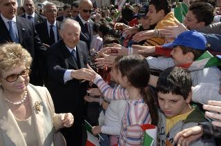 Visita del Presidente della Repubblica a Livorno in occasione del 400° anniversario dell'elevazione al titolo di Città