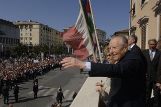Visita del Presidente della Repubblica a Livorno in occasione del 400° anniversario dell'elevazione al titolo di Città