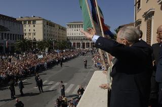 Visita del Presidente della Repubblica a Livorno in occasione del 400° anniversario dell'elevazione al titolo di Città