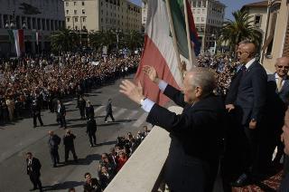Visita del Presidente della Repubblica a Livorno in occasione del 400° anniversario dell'elevazione al titolo di Città