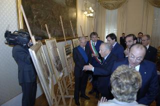 Visita del Presidente della Repubblica a Livorno in occasione del 400° anniversario dell'elevazione al titolo di Città