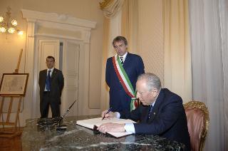 Visita del Presidente della Repubblica a Livorno in occasione del 400° anniversario dell'elevazione al titolo di Città