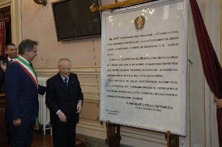 Visita del Presidente della Repubblica a Livorno in occasione del 400° anniversario dell'elevazione al titolo di Città