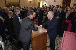 Visita del Presidente della Repubblica a Livorno in occasione del 400° anniversario dell'elevazione al titolo di Città