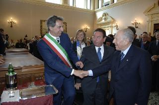 Visita del Presidente della Repubblica a Livorno in occasione del 400° anniversario dell'elevazione al titolo di Città