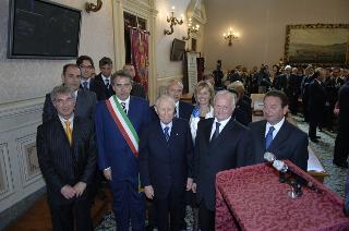 Visita del Presidente della Repubblica a Livorno in occasione del 400° anniversario dell'elevazione al titolo di Città