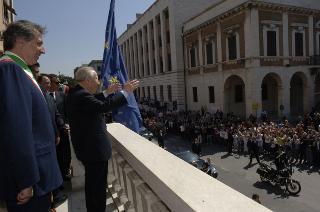 Visita del Presidente della Repubblica a Livorno in occasione del 400° anniversario dell'elevazione al titolo di Città