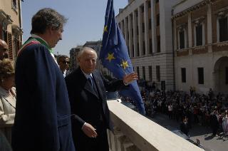 Visita del Presidente della Repubblica a Livorno in occasione del 400° anniversario dell'elevazione al titolo di Città