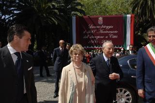 Visita del Presidente della Repubblica a Livorno in occasione del 400° anniversario dell'elevazione al titolo di Città
